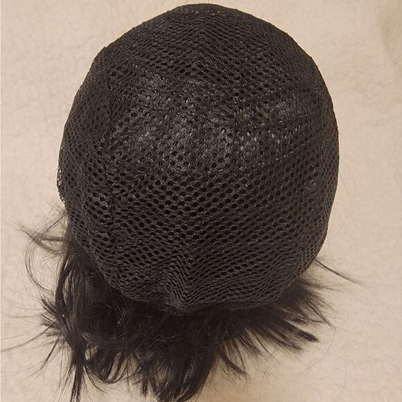 🆕👧🏽Short Bob Wig, Straight Wig - Black - Picture 8 of 8